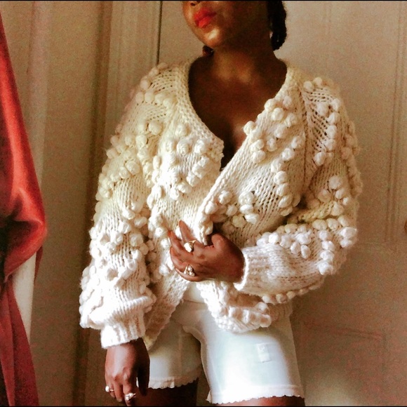 knit your love cardigan in ivory